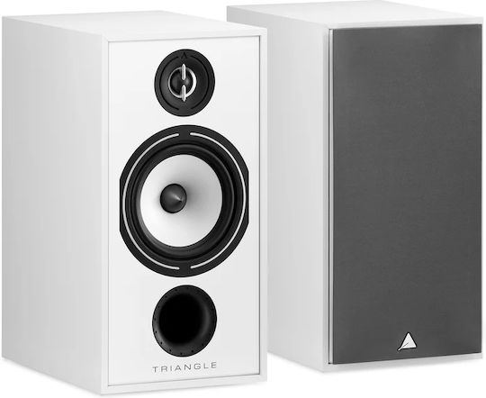 Triangle Borea BR04 Двойка Hi-Fi Говорители Bookself 2 Брой шофьори Ш22xД31.4xВ42.5см. Бял