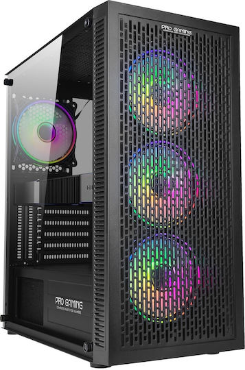 ProGaming Gladius Desktop PC (i7-9700/32GB DDR4/1TB SSD/GeForce GTX 1660 Super/W11 Home) Negru