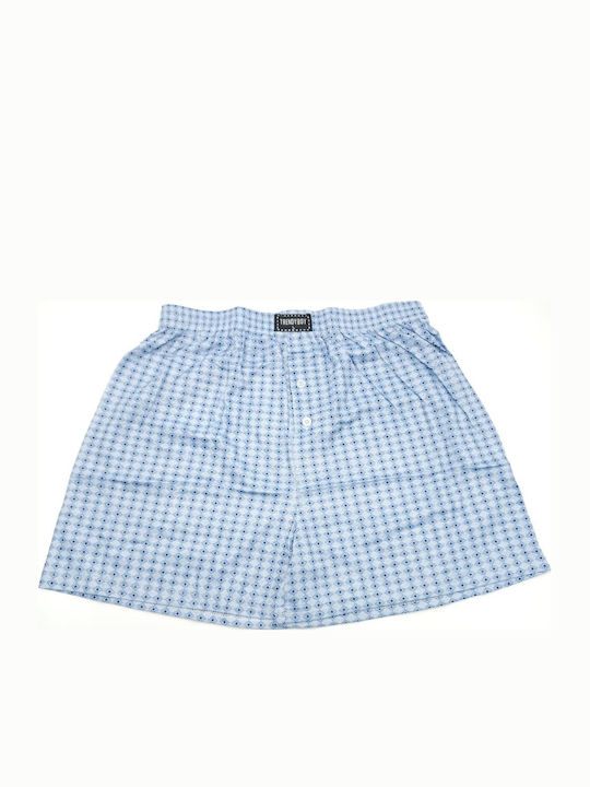 Topaki Herren Boxershorts Blau
