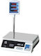 Electronic Retail Scale with Weighing Capacity of 30kg and Division 10gr