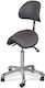 Habys Medical Stool with Backrest Gray T-PZSFTAB004