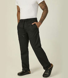 Oliver Harvey Kochhose Baumwoll-Polyester Schwarz Lancashire