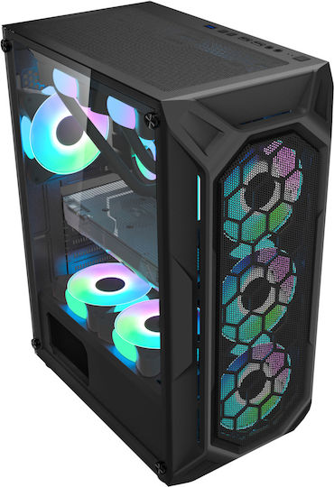 ProGaming Hive Desktop PC (i7-9700/32GB DDR4/1TB SSD/GeForce GTX 1660 Super/W11 Home) Negru