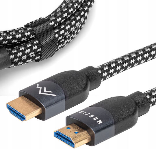 Montis Cable HDMI male - HDMI male 2m Black