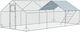 Pawhut Metallic Poultry Coop L3 x H1.95m