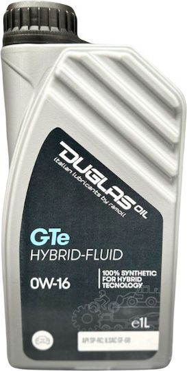 Duglas Oil GTe Hybrid-Fluid Synthetic Car Oil 0W-16 1lt