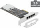Delock Pci Express X4 To 4 X 2.5 Gigabit Lan Rtl8125 Delock 89192