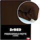 Drbed Протектор за матрак Кинг Сайз Кафяв 220x200бр