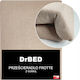 Drbed Προστατευτικό Επίστρωμα King Size με Φούστα Μπεζ 220x200εκ.