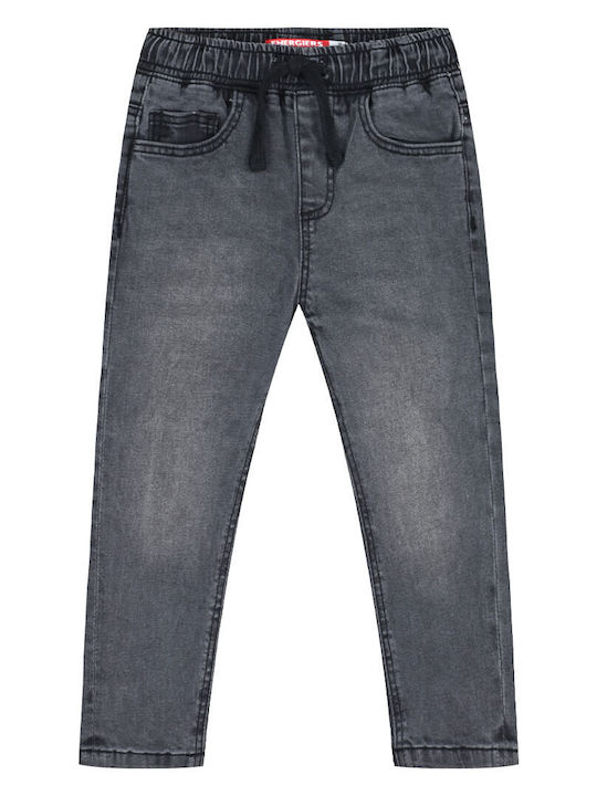 Energiers Kids' Denim Pants Black