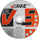 Verke Disc de tăiere Metalic 230mm