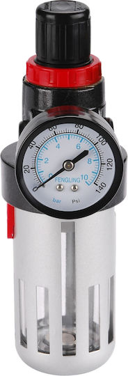 Filtru Regulator Presiune Manometru 8 Bar 60°c Extol Premium 8865104