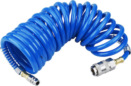 Furtun De Aer Spiralat Pu 1/4" 5m Extol Premium 8865131