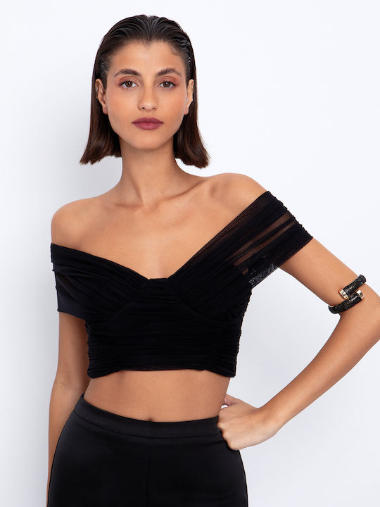 Damenbluse Schwarz