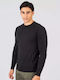 Langarm Schwarz Pullover