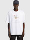 Archive Print Boxy T-Shirt White