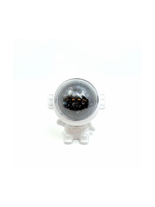 TS Collection Kids Projector Lamp with Star Projection White 12x11x10εκ.