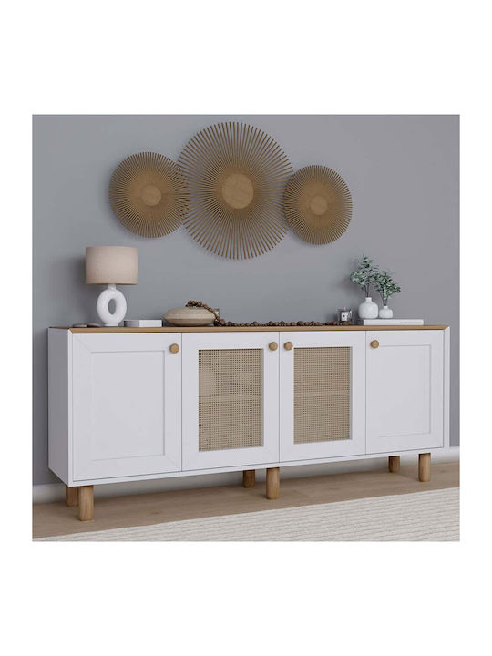 Bufet Bohemian White-oak 180x40x75cm