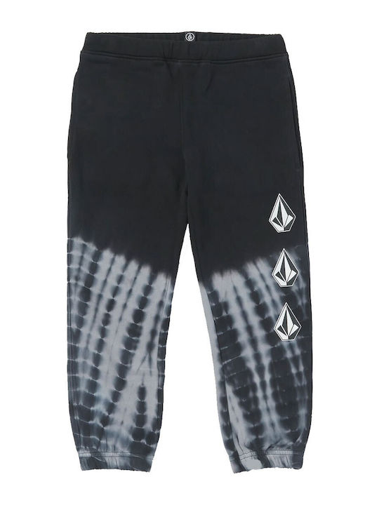 Pantaloni De Trening Pentru Copii Negri Dyed Ew