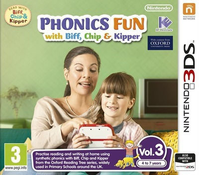 Phonics Fun with Biff, Chip & Kipper Vol. 3 3DS Game (Used)