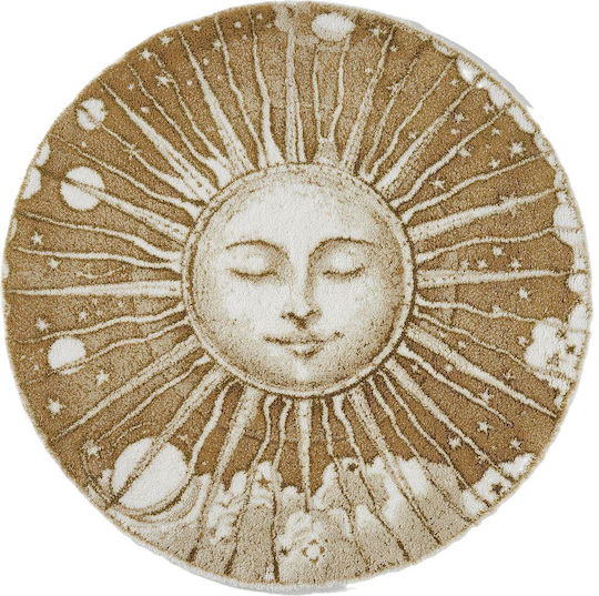 Abyss & Habidecor Bath Mat Round Roi Soleil 9884-15800 Roi Soleil Width 100cm