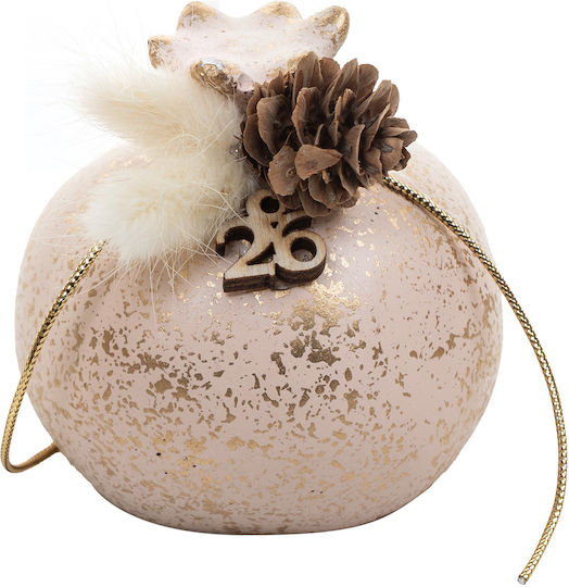 Beauty Home Tabletop New Year's Lucky Charm Orange Ceramic Pomegranate 2026 Beauty Home Tabletop New Year's Lucky Charm Orange Ceramic Pomegranate 2026