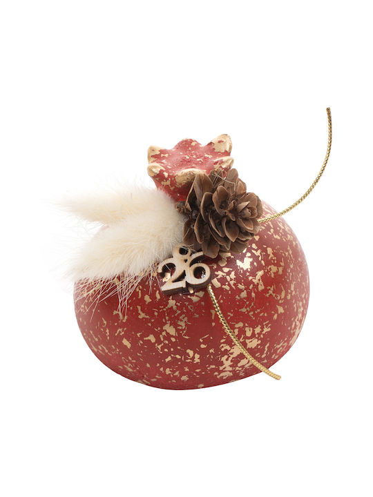Beauty Home de birou Amulet Rodie Roșu Ceramic 2026 1buc