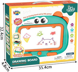 Luna Tablă Scrie-Șterge Față și spate 35.5x32.5x32.5cm