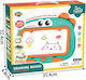 Luna Kids Draw & Erase Board 35.5x32.5x32.5cm