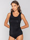 Women's Sleeveless T-Shirt Black