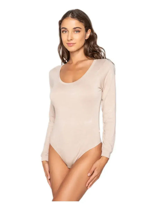 Micro Touch Comfort Κορμάκι String Μακρύ Μανίκι...