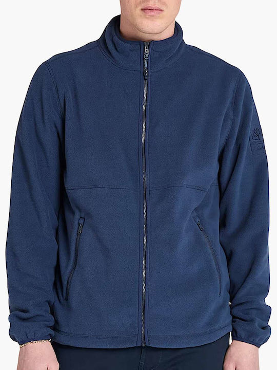 Timberland Men's Cardigan with Hood Blue