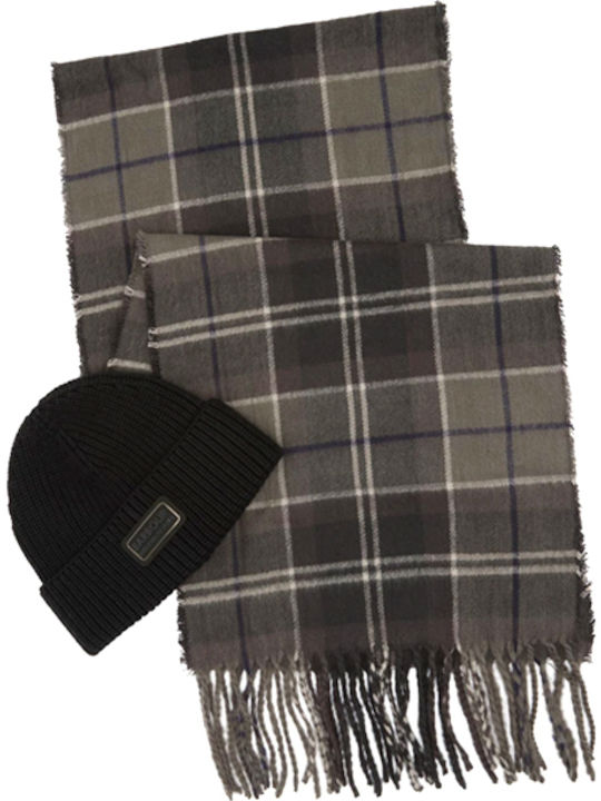 Sweeper Beanie Männer Beanie mit Rippstrick in Gray Farbe
