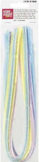 Pipe Wire Folia Assorted Pastel Ø 8.0mm 50cm Set 10 Pieces
