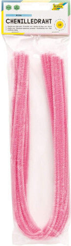 Σύρμα Πίπας Folia Light Pink Ø 8,0mm 50cm Σετ 10τεμ
