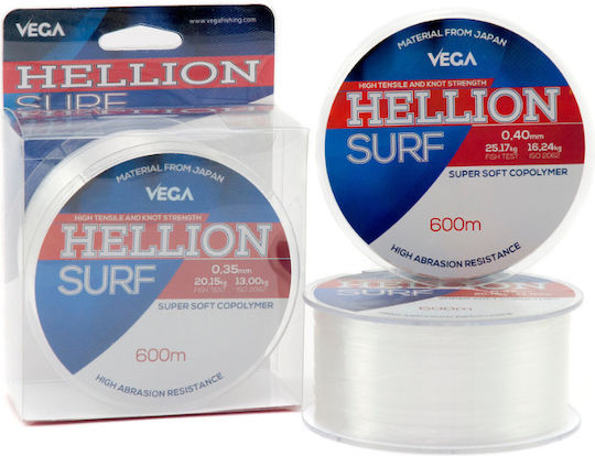 Fir De Pescuit Vega Hellion Surf 600m 0,28mm