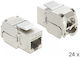 Delock Keystone Модул Rj45 > Lsa Cat.6a 24 Броя Кутия Delock 86405