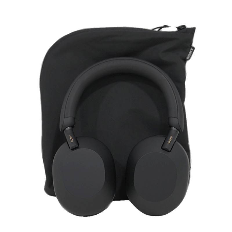 Sony WH-1000XM5 με Μαλακή Θήκη Ασύρματα / Ενσύρματα Over Ear Ακουστικά με 30 ώρες Λειτουργίας Μαύρα