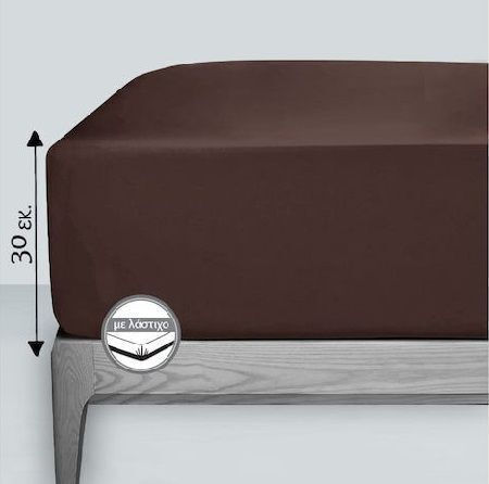 Hatzitex Single 100x200+30cm cu Elastic Maro