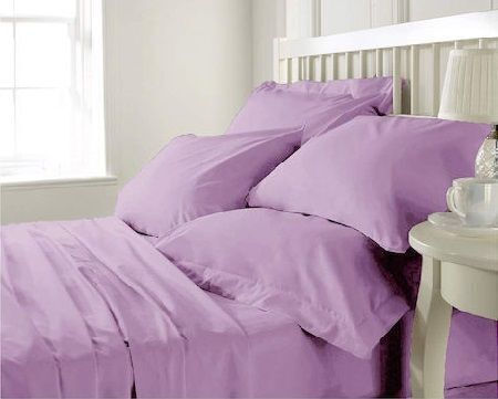 Hatzitex Cearșaf Single cu Elastic 100x200+30cm. Lila