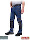 Reis Reflectorizant Pantaloni de Lucru Blugi Negru