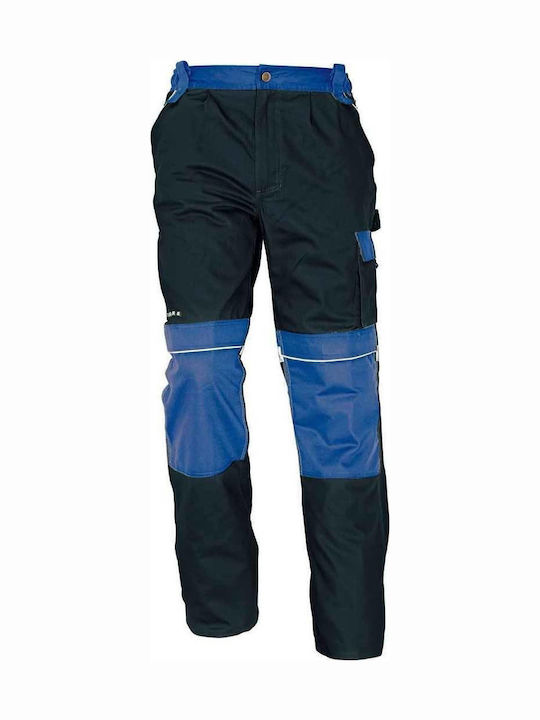 Cerva Reflectorizant și Impermeabil Pantaloni de Lucru Alb din Bumbac
