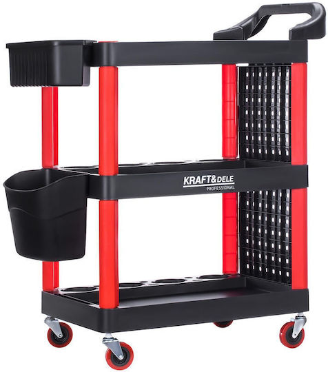 Kraft & Dele Sistem pentru Transport / Ridicare de Încărcături pentru o Încărcătură cu Greutate de până la 150kg în Culorea Negru