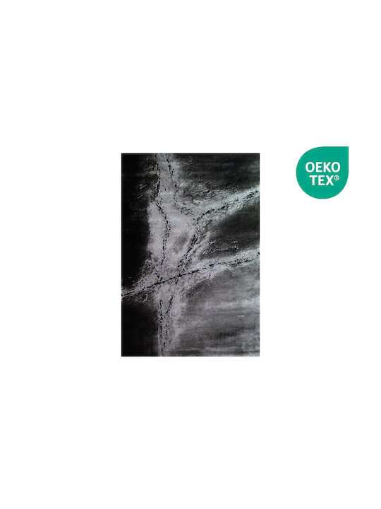 Bioafrol Toulouse Χαλί Ορθογώνιο Black / Lt.grey 230x160cm
