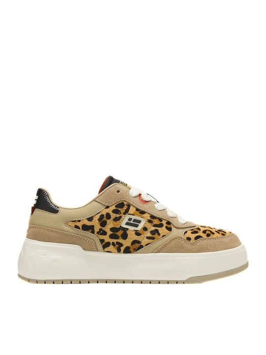 D.Franklin Дамски Сникърси Leopard