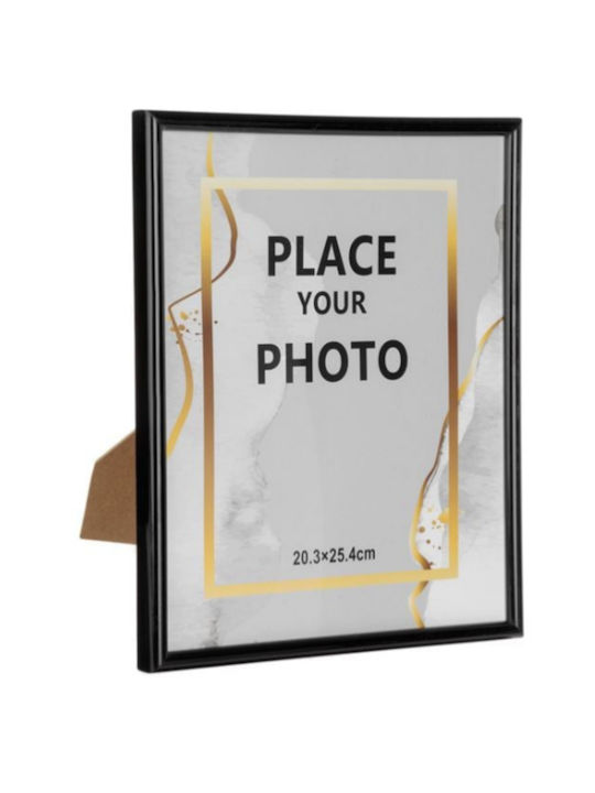 Wooden Photo Frame With Black Frame