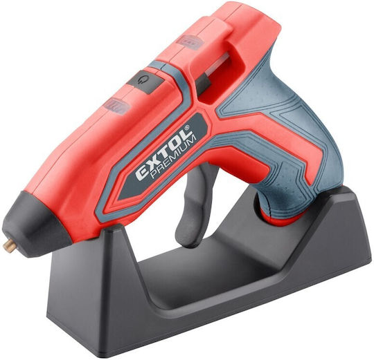 Extol Pistol de lipit cu adeziv 4V pentru tije de silicon 7.2mm