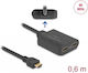 Delock Hdmi 2-port 4k60hz Splitter Downscaler + 0.6m Cable Delock 18650