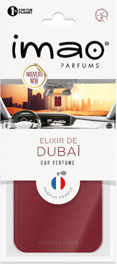 Αρωματικό Αυτοκινήτου Κρεμαστό Imao Parfumes Elixir De Dubai 1τμχ