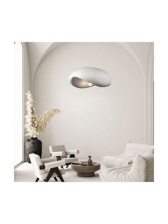 Pakketo Ferecon Adjustable Pendant Light Gray with Socket E27 45x45x25cm